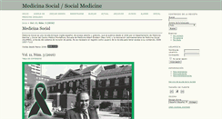 Desktop Screenshot of medicinasocial.info